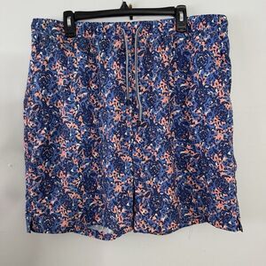 Peter Millar Seaside Turtle Tide Swim Trunks Men's Size XL‎